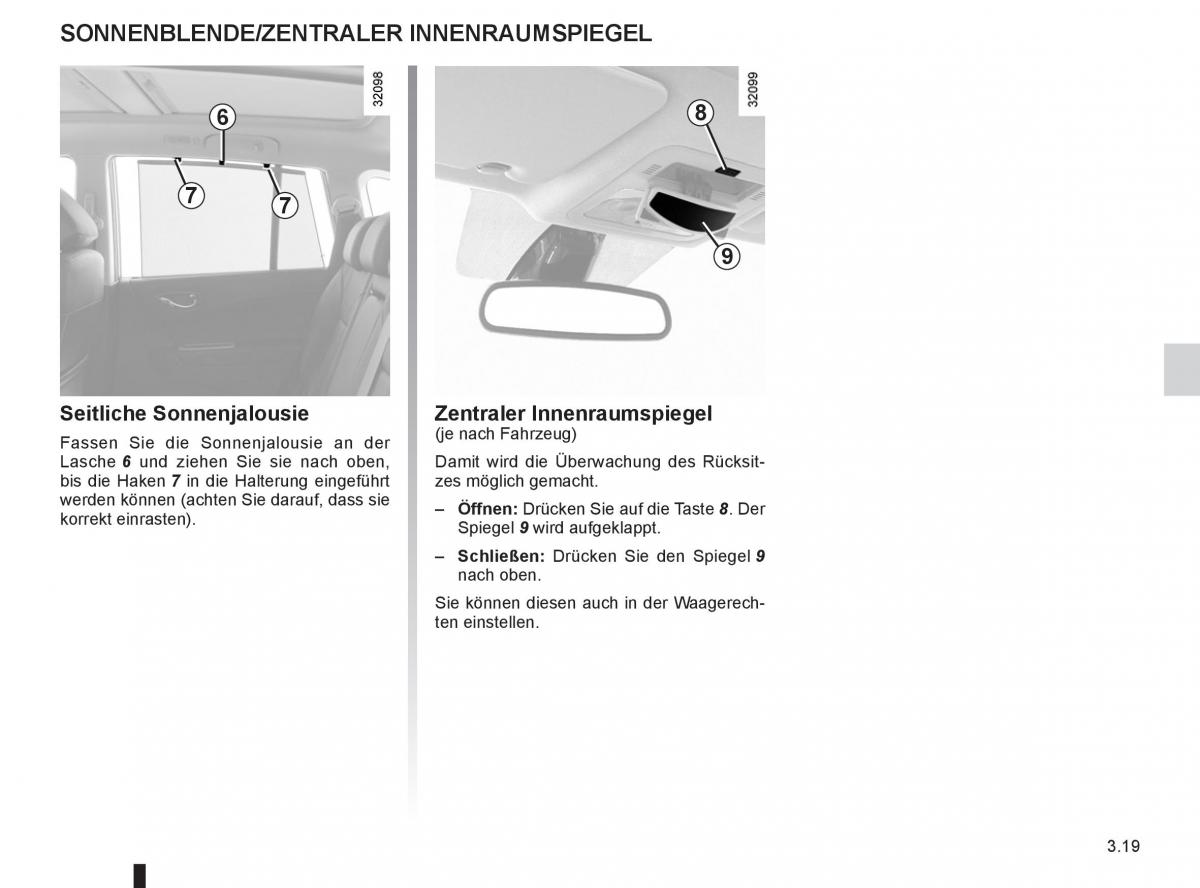 Renault Koleos Handbuch / page 139