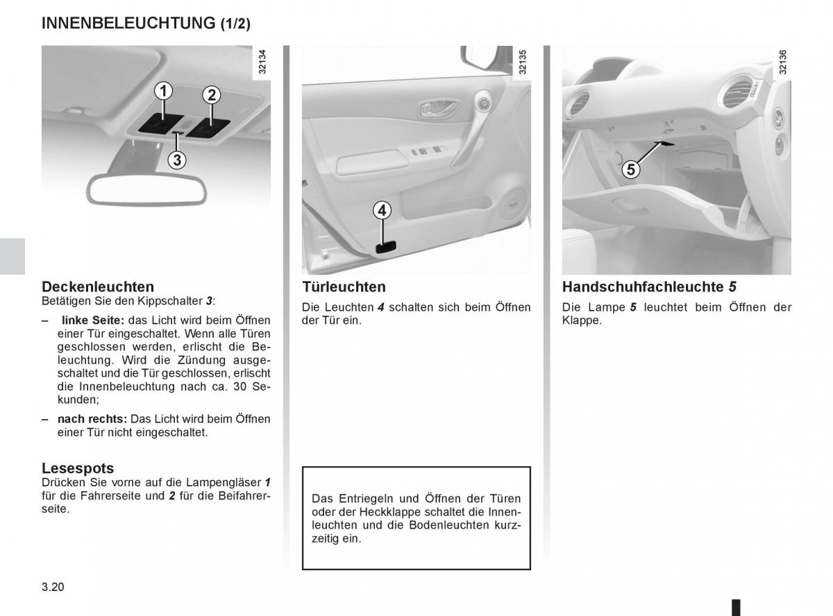 Renault Koleos Handbuch / page 140