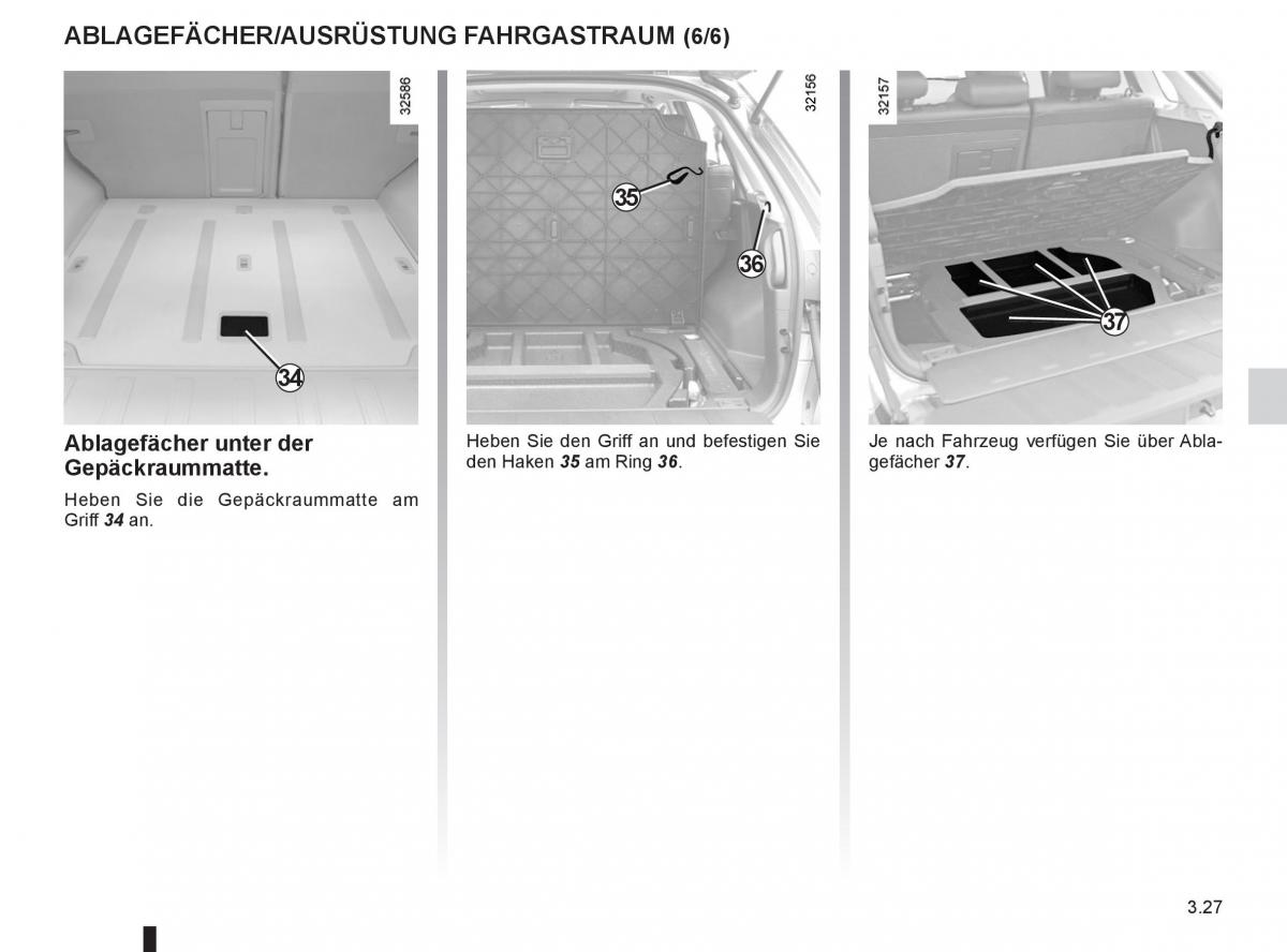 Renault Koleos Handbuch / page 147