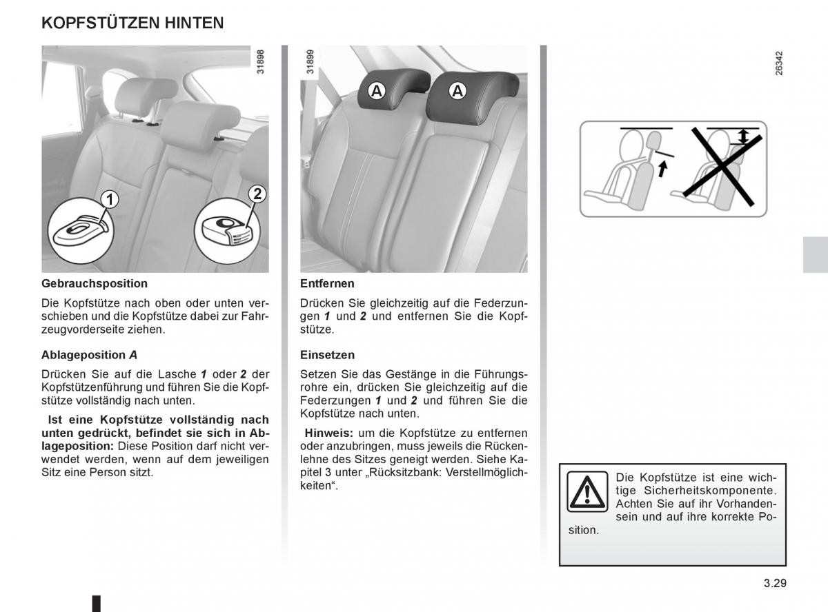 Renault Koleos Handbuch / page 149