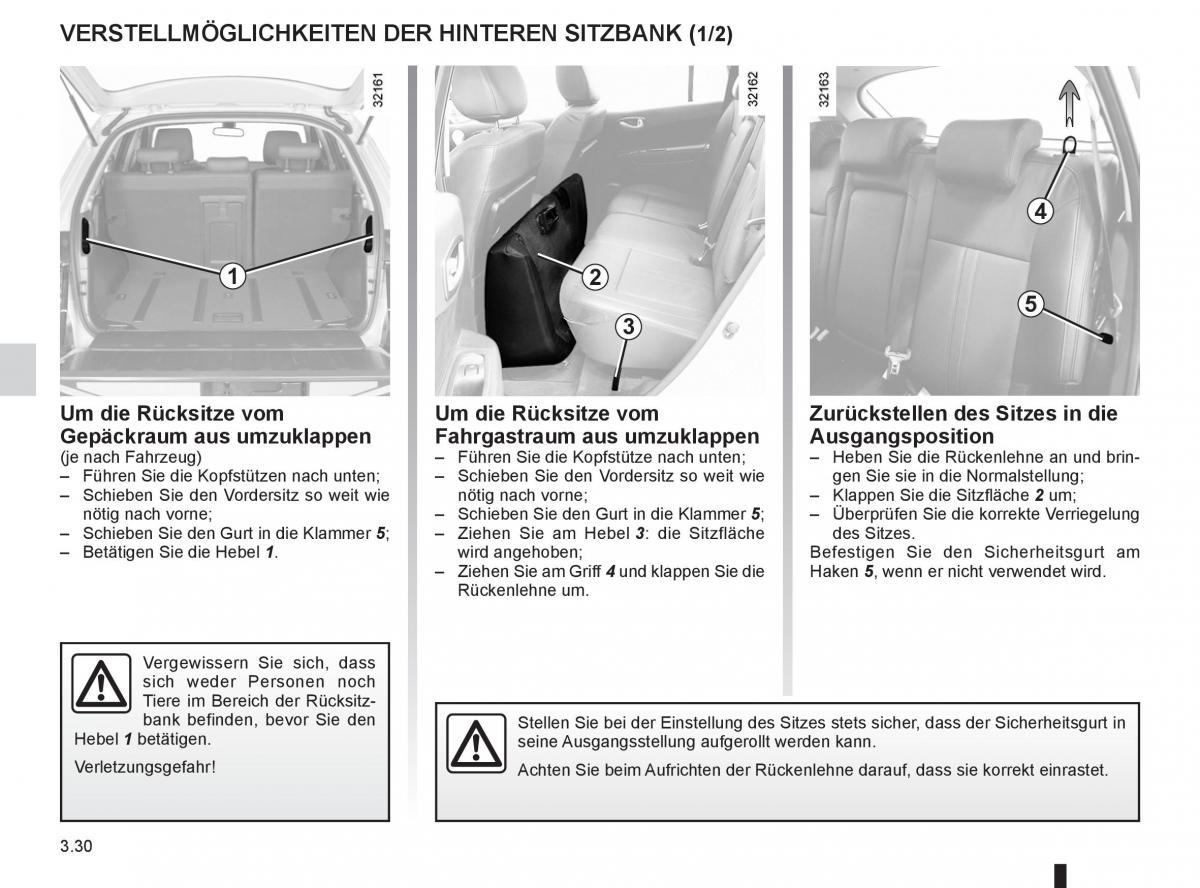 Renault Koleos Handbuch / page 150