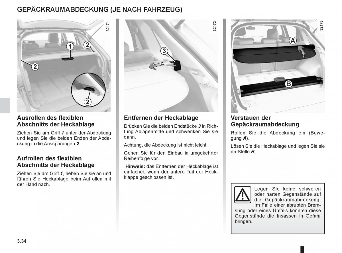 Renault Koleos Handbuch / page 154