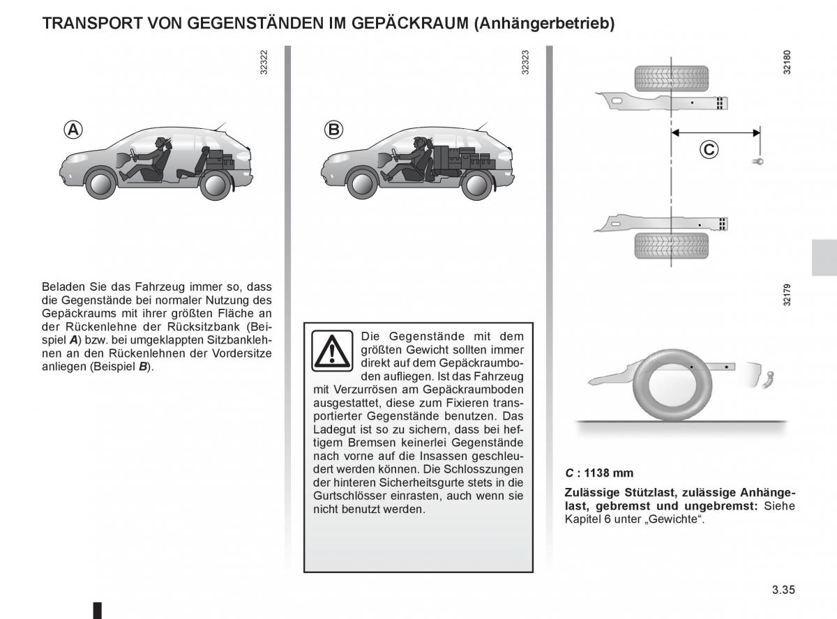 Renault Koleos Handbuch / page 155