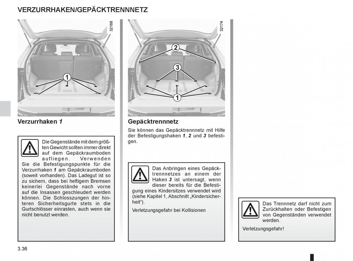 Renault Koleos Handbuch / page 156