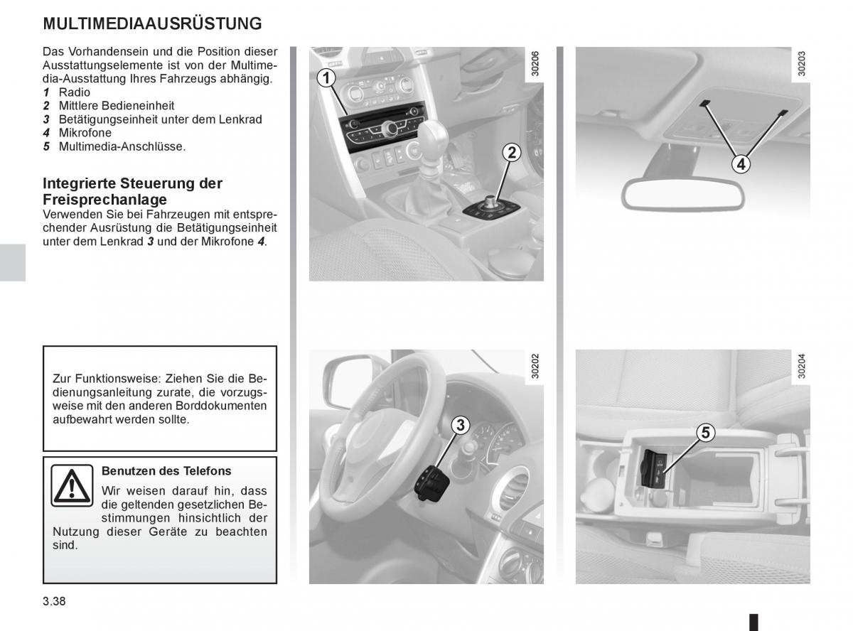 Renault Koleos Handbuch / page 158