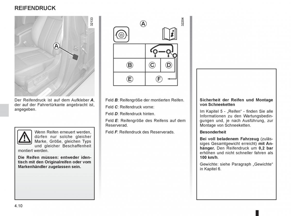 Renault Koleos Handbuch / page 168