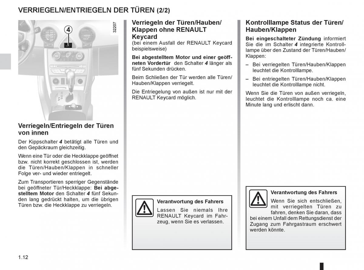 Renault Koleos Handbuch / page 18