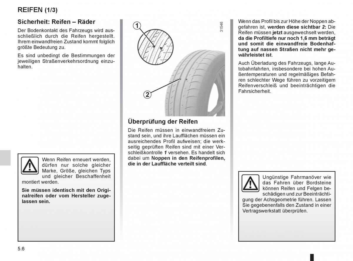 Renault Koleos Handbuch / page 180