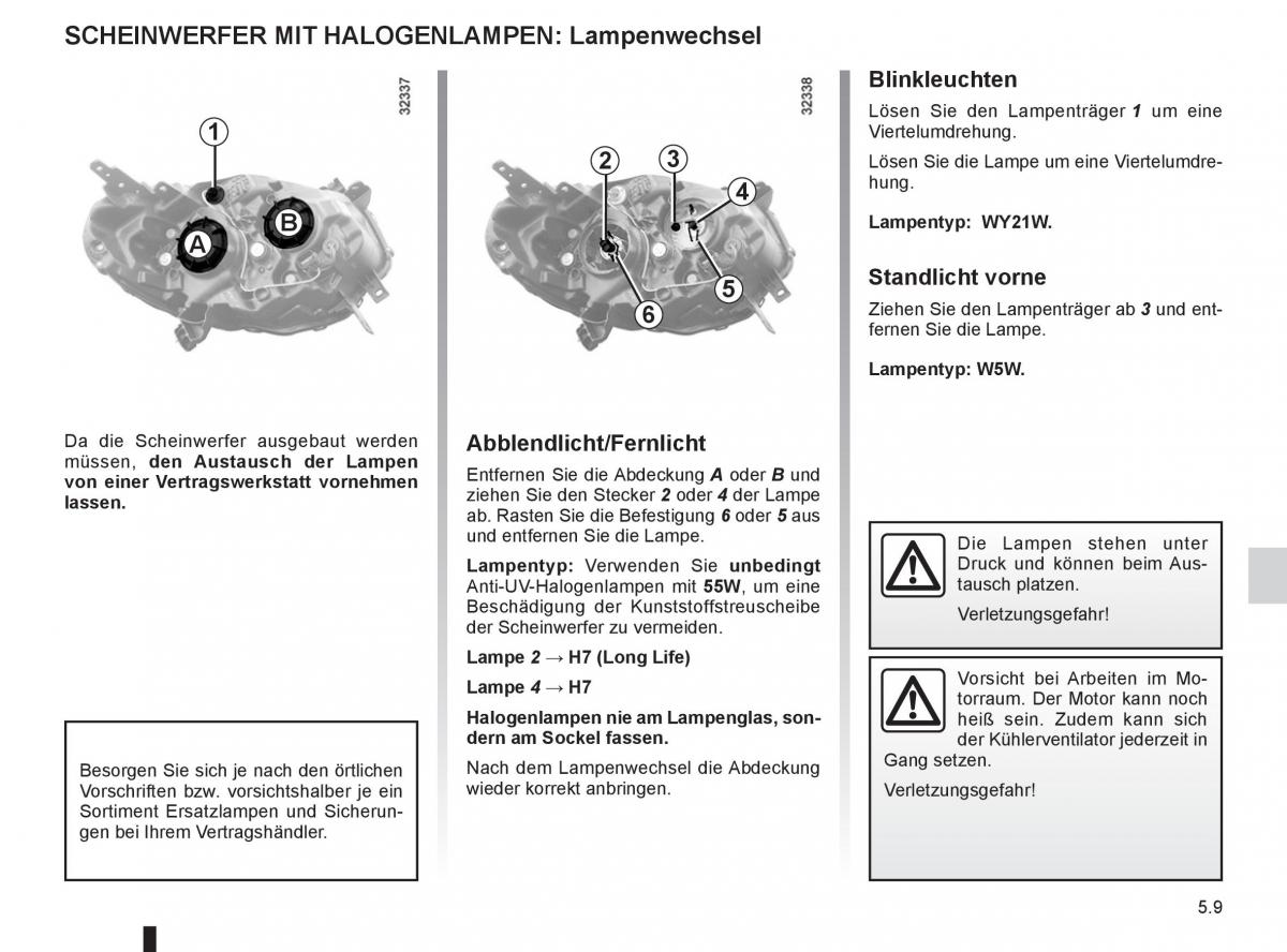 Renault Koleos Handbuch / page 183