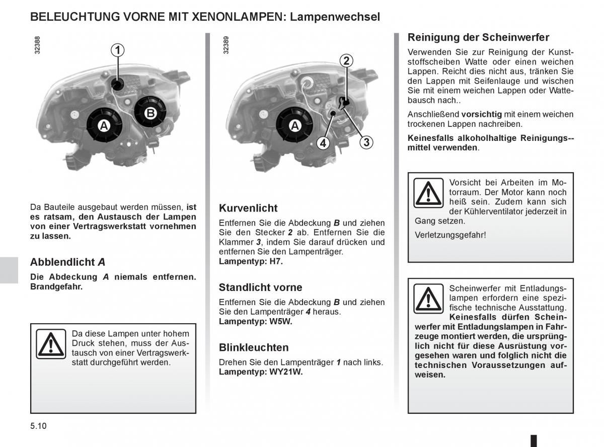 Renault Koleos Handbuch / page 184