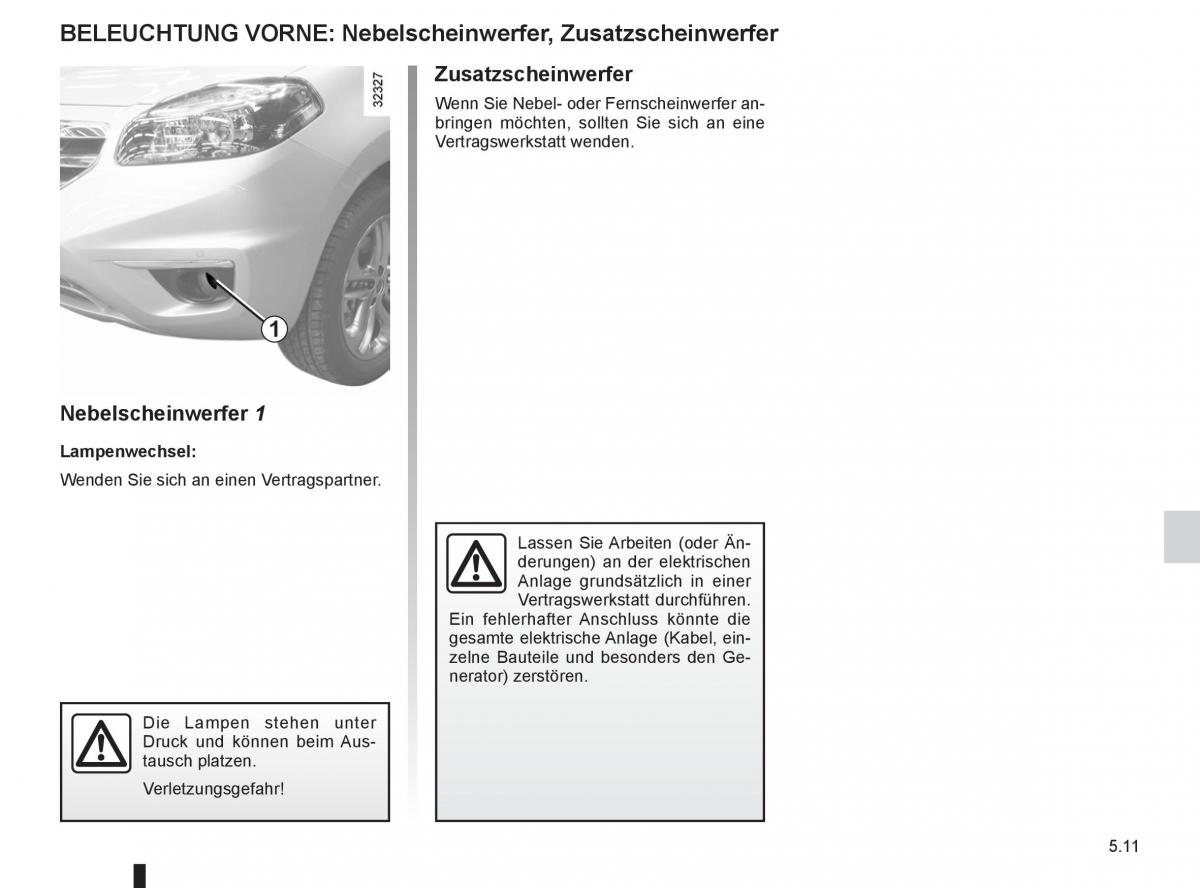 Renault Koleos Handbuch / page 185