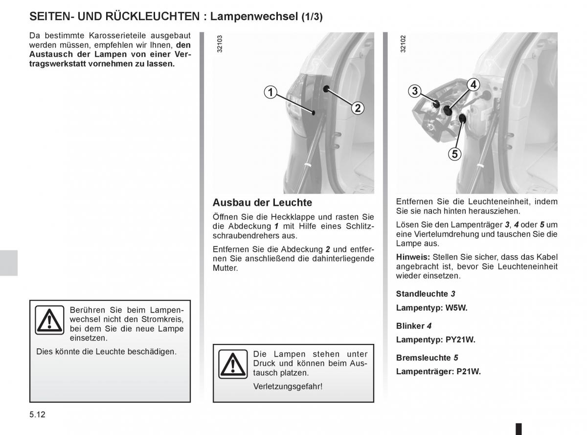 Renault Koleos Handbuch / page 186