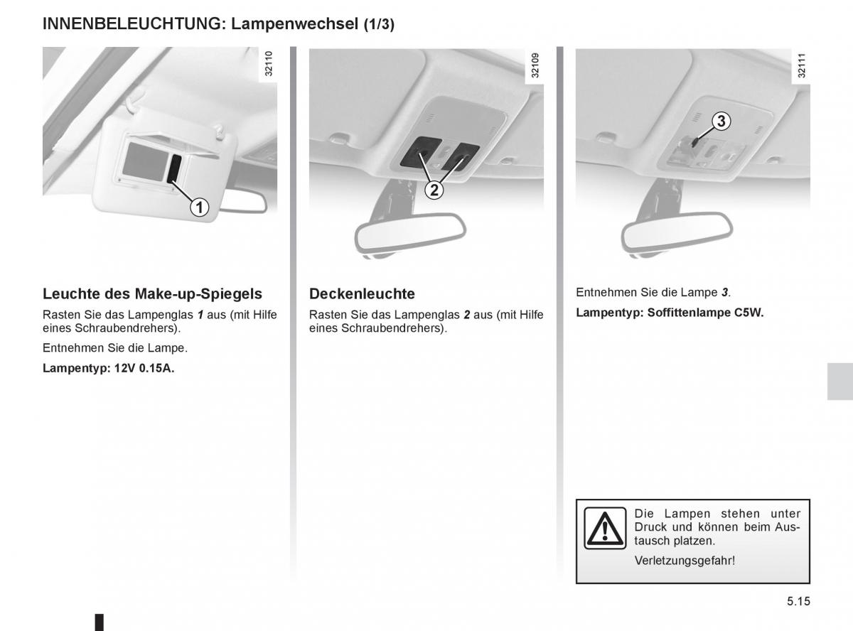 Renault Koleos Handbuch / page 189