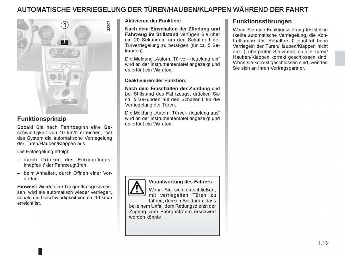 Renault Koleos Handbuch / page 19