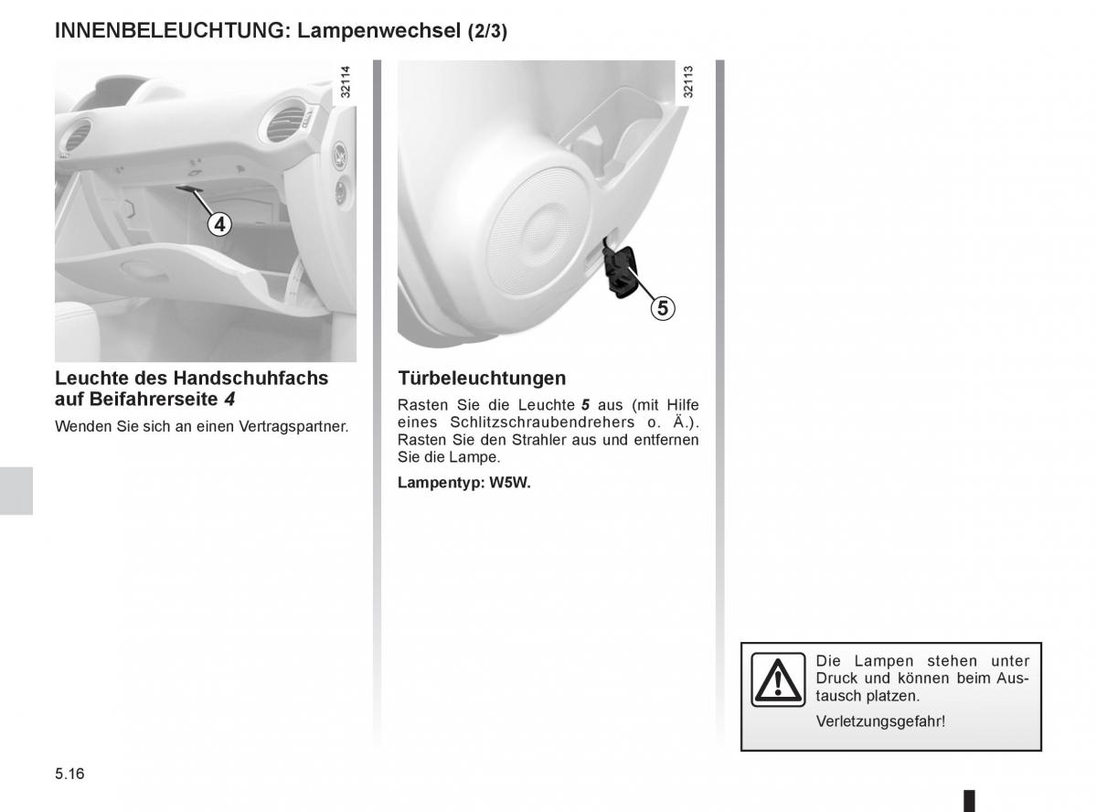 Renault Koleos Handbuch / page 190