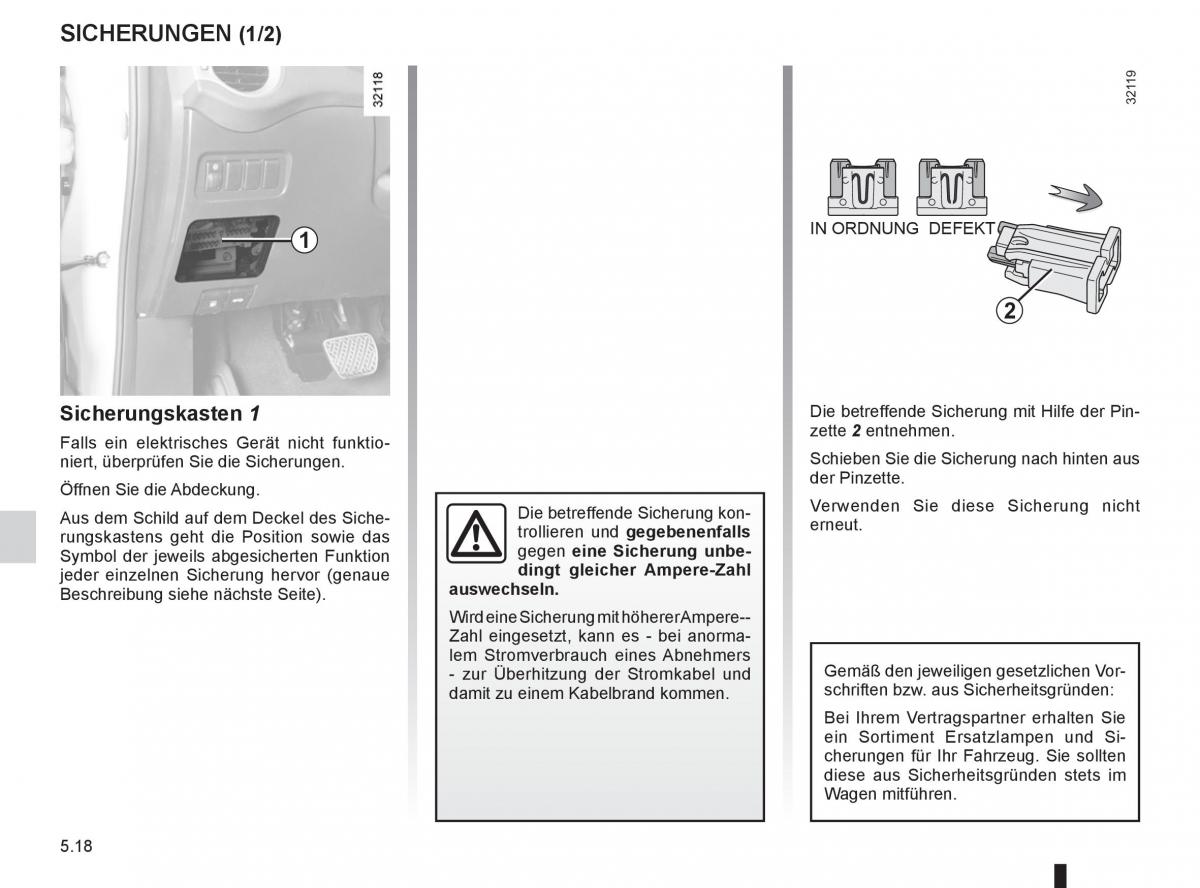 Renault Koleos Handbuch / page 192