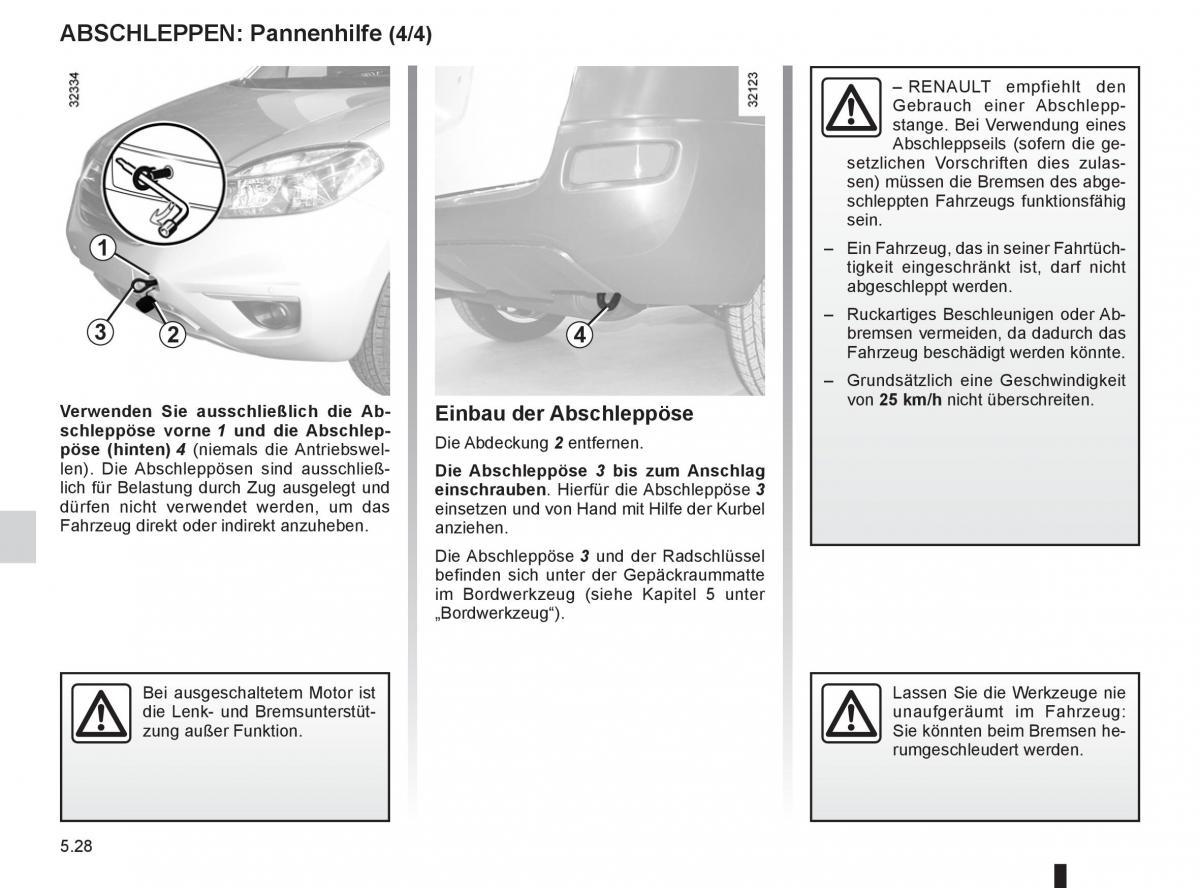 Renault Koleos Handbuch / page 202