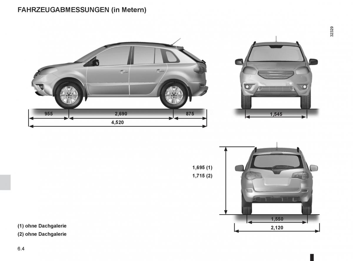 Renault Koleos Handbuch / page 212