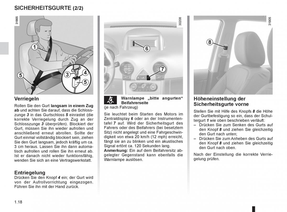 Renault Koleos Handbuch / page 24