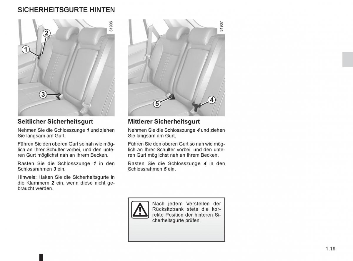 Renault Koleos Handbuch / page 25