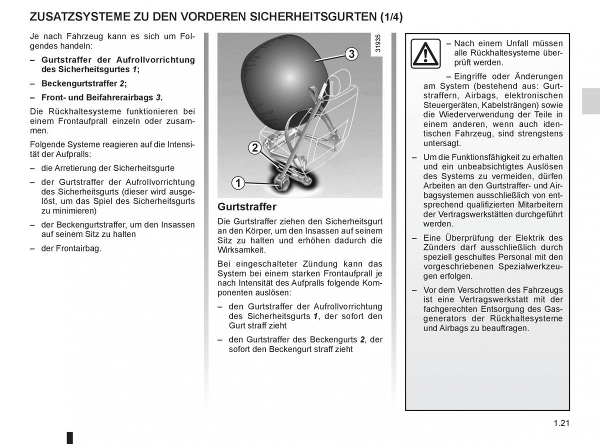 Renault Koleos Handbuch / page 27