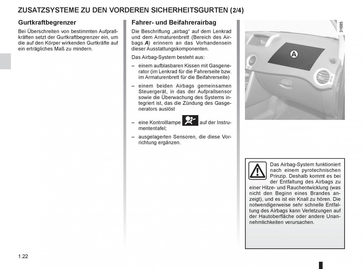 Renault Koleos Handbuch / page 28