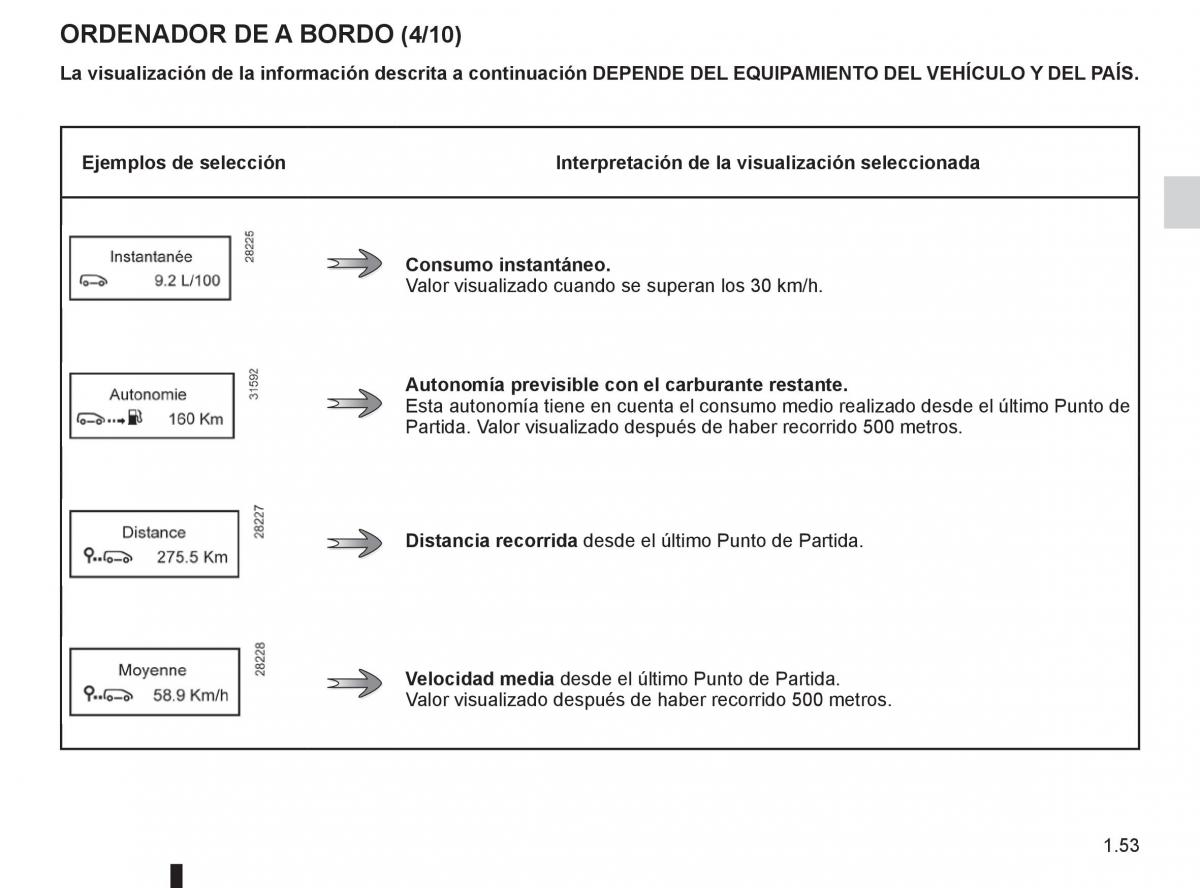 Renault Koleos manual del propietario / page 59