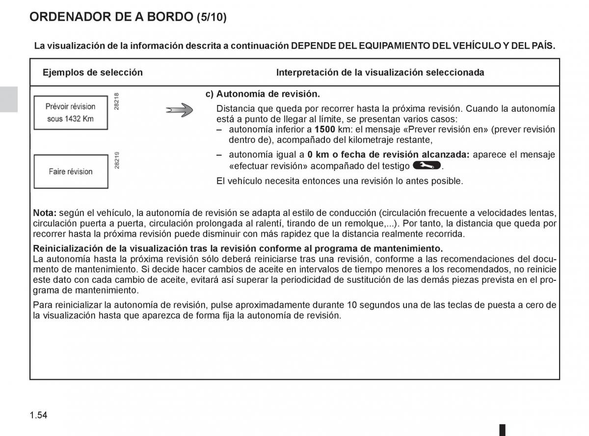 Renault Koleos manual del propietario / page 60