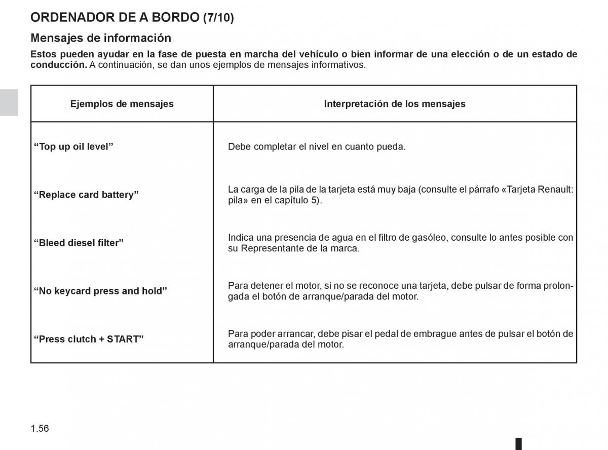 Renault Koleos manual del propietario / page 62