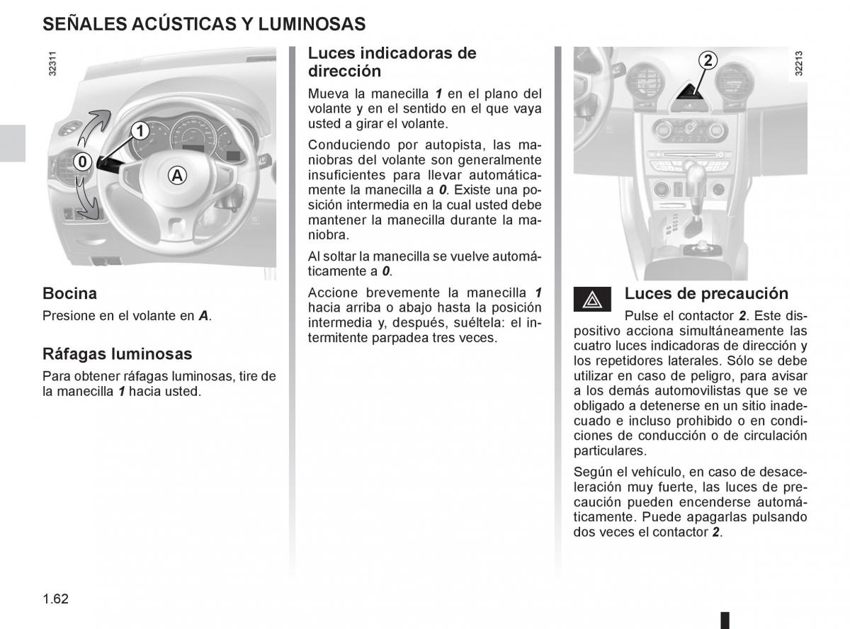 Renault Koleos manual del propietario / page 68