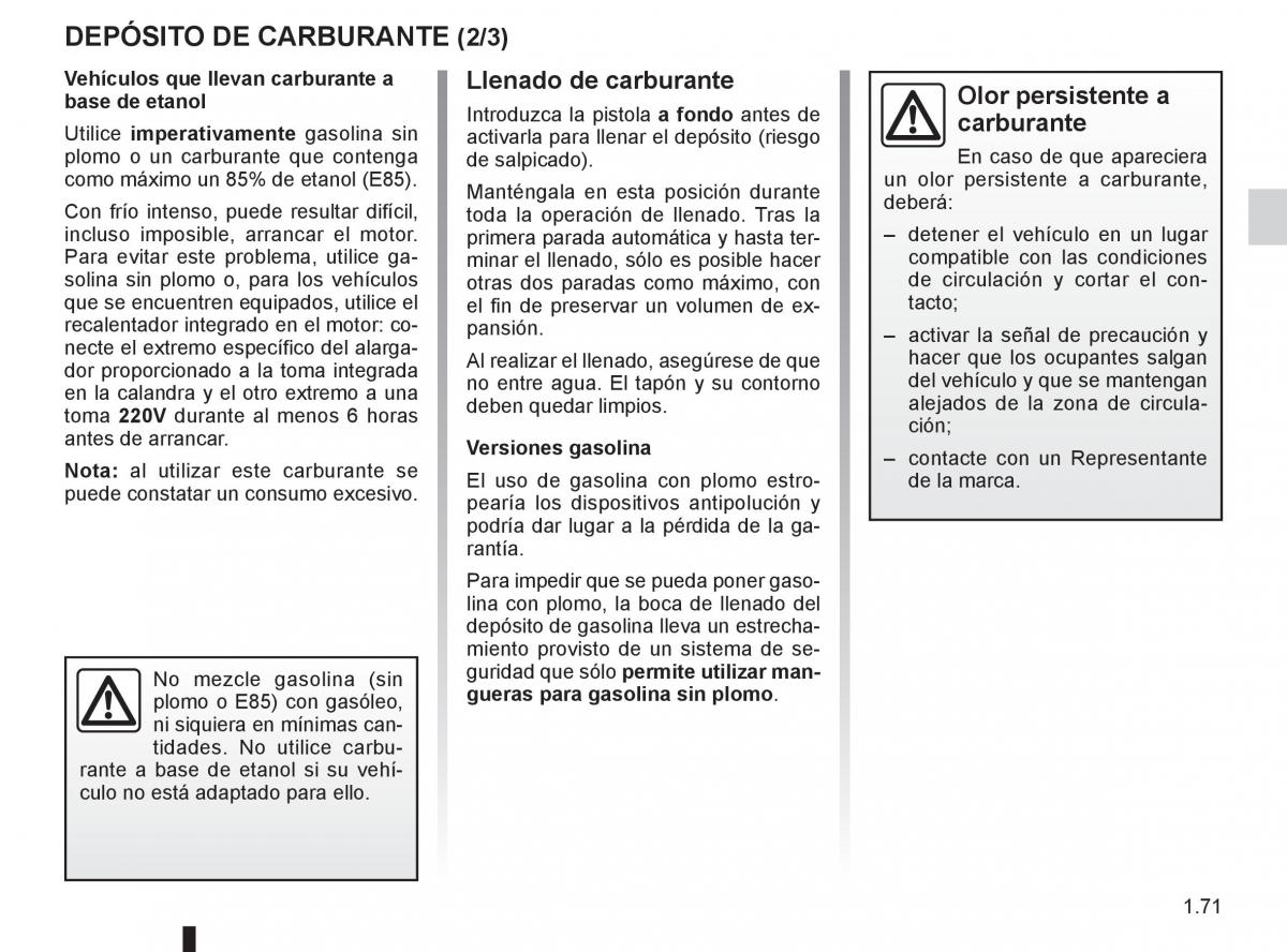 Renault Koleos manual del propietario / page 77