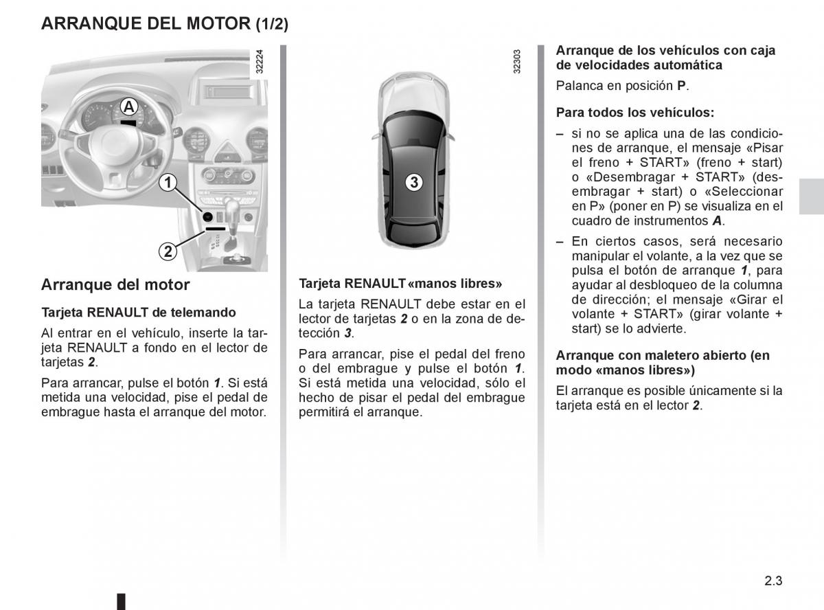 Renault Koleos manual del propietario / page 81