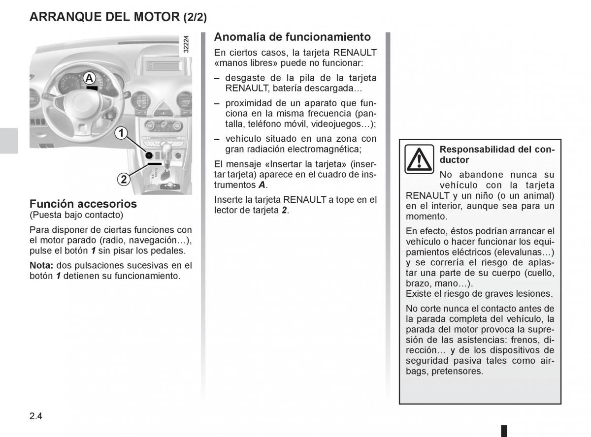 Renault Koleos manual del propietario / page 82