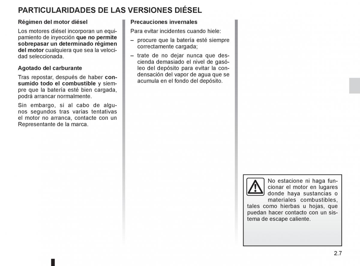 Renault Koleos manual del propietario / page 85