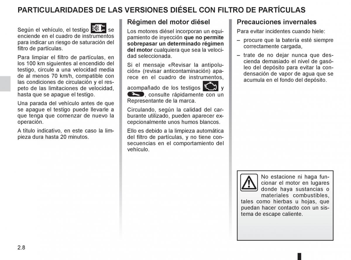 Renault Koleos manual del propietario / page 86