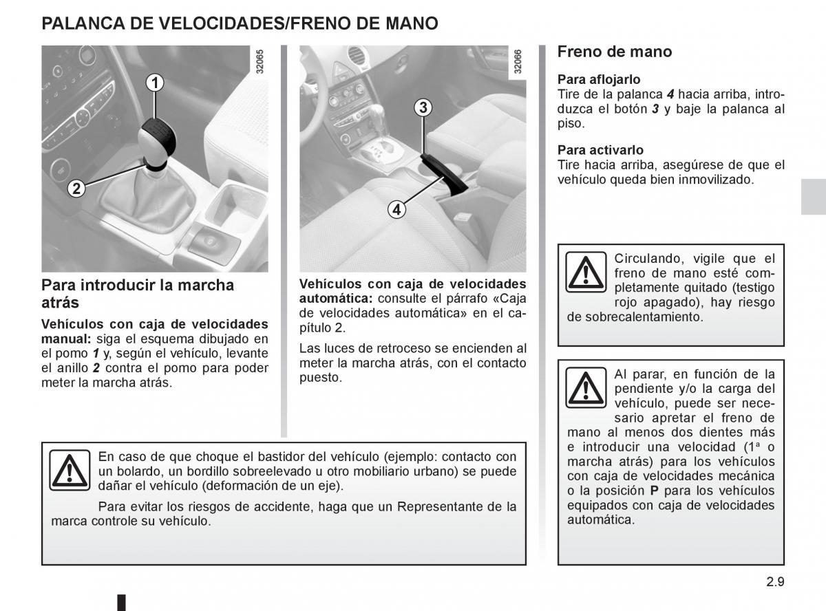 Renault Koleos manual del propietario / page 87