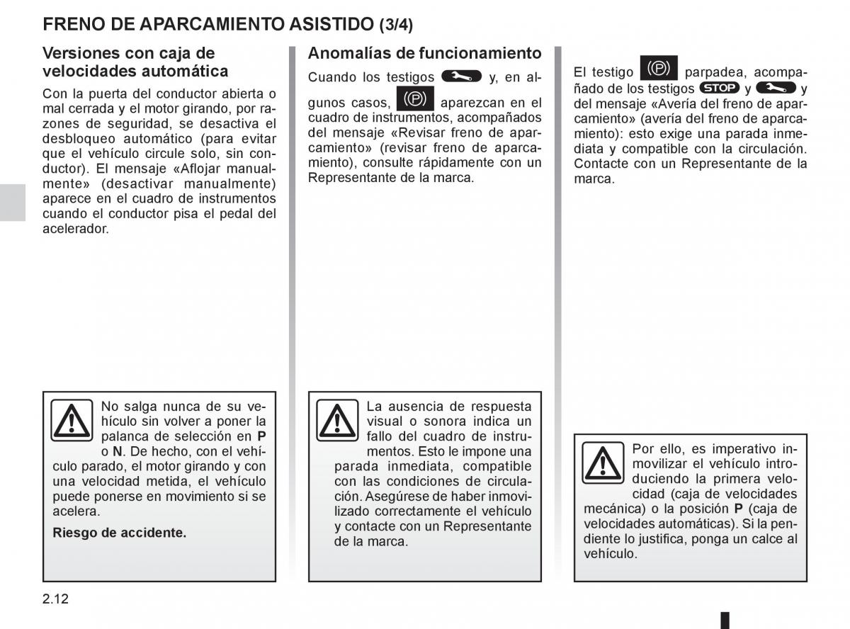 Renault Koleos manual del propietario / page 90