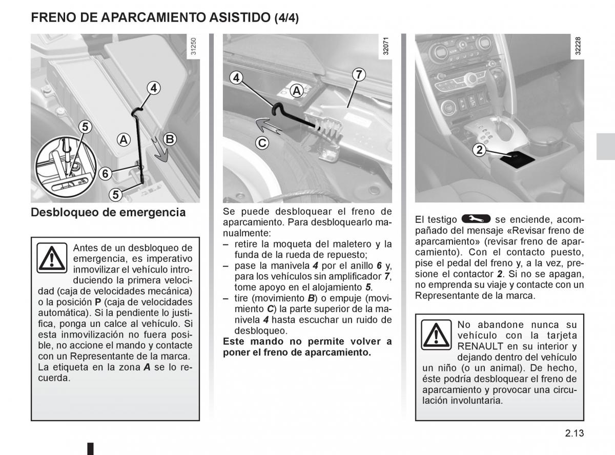 Renault Koleos manual del propietario / page 91