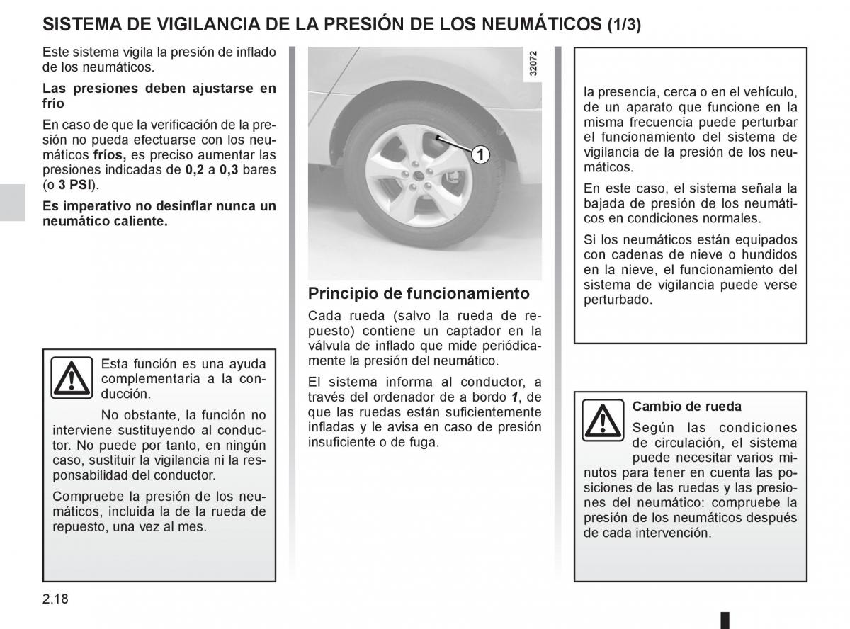 Renault Koleos manual del propietario / page 96