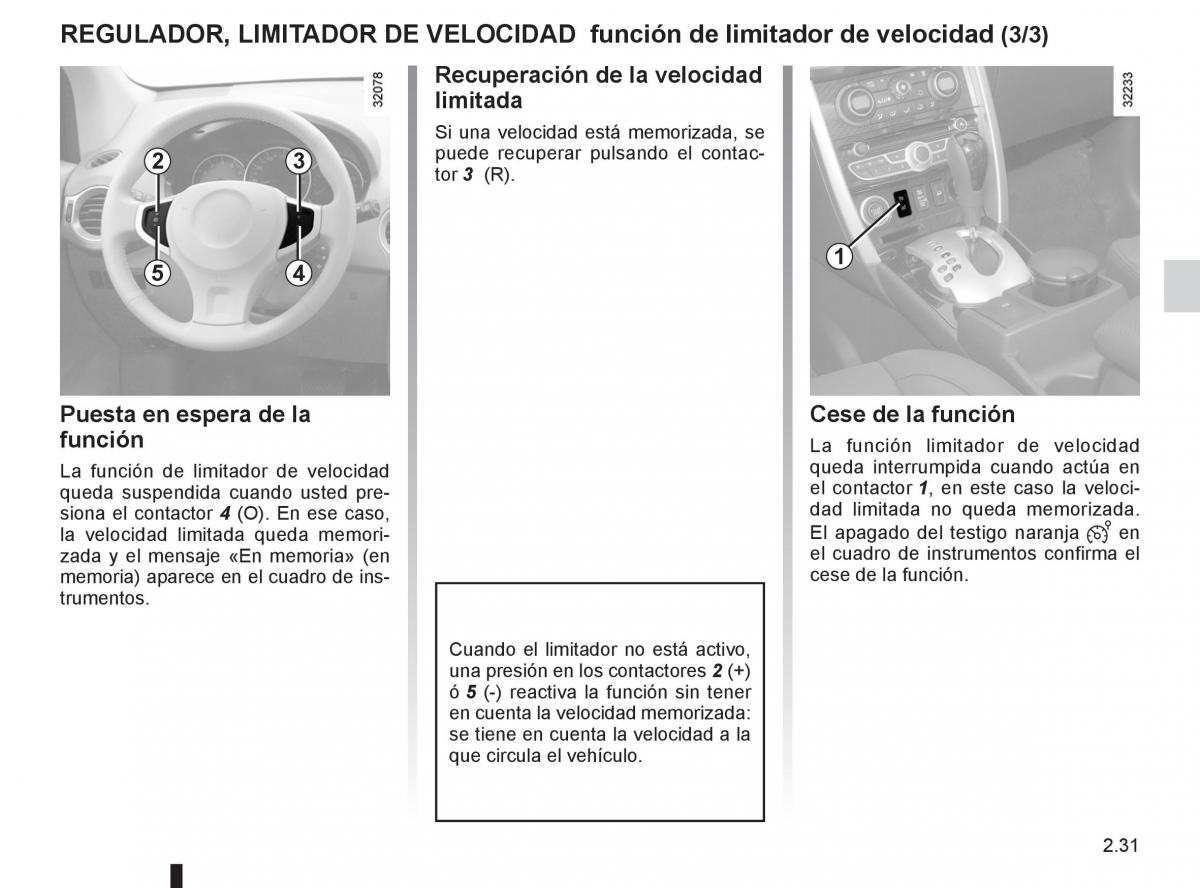 Renault Koleos manual del propietario / page 109