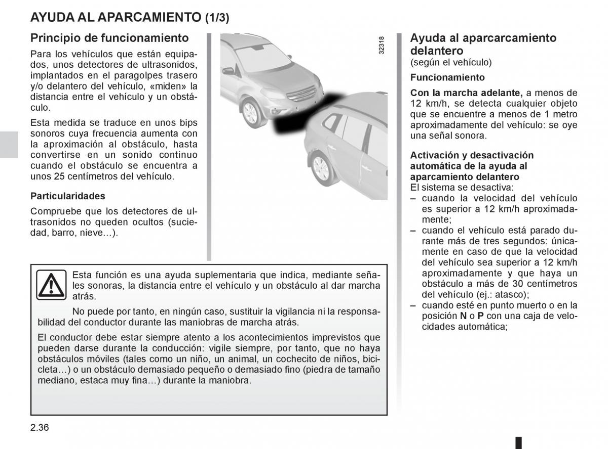 Renault Koleos manual del propietario / page 114