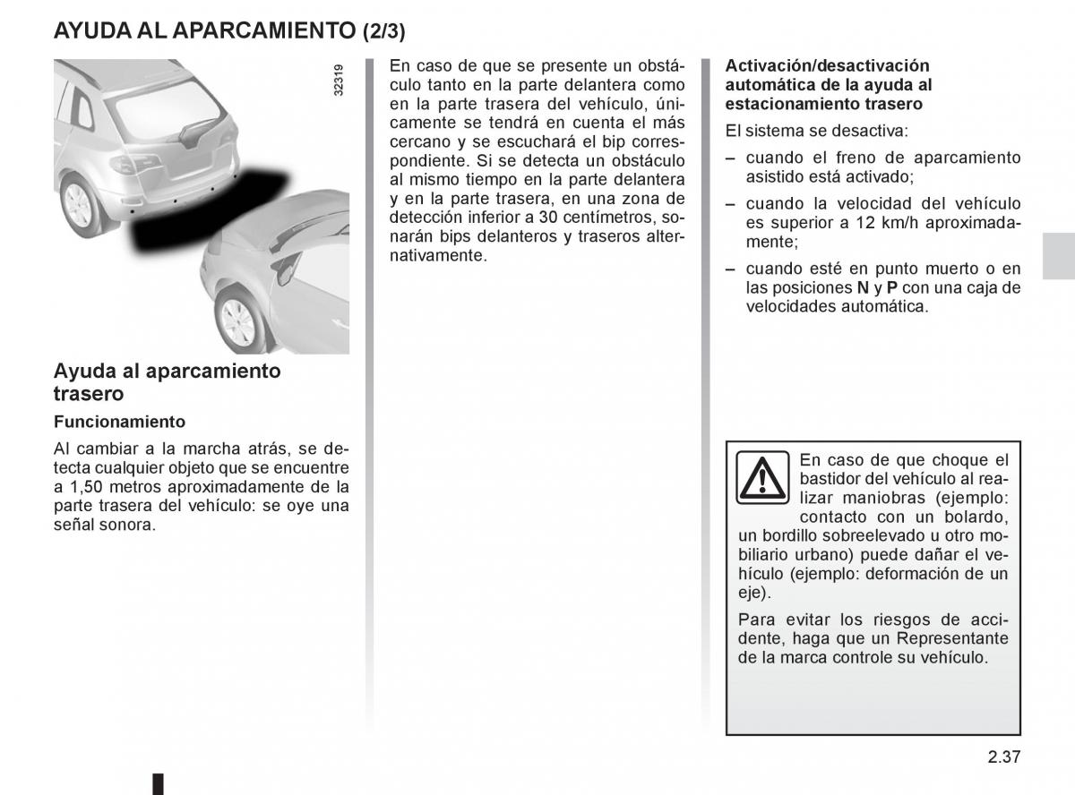 Renault Koleos manual del propietario / page 115