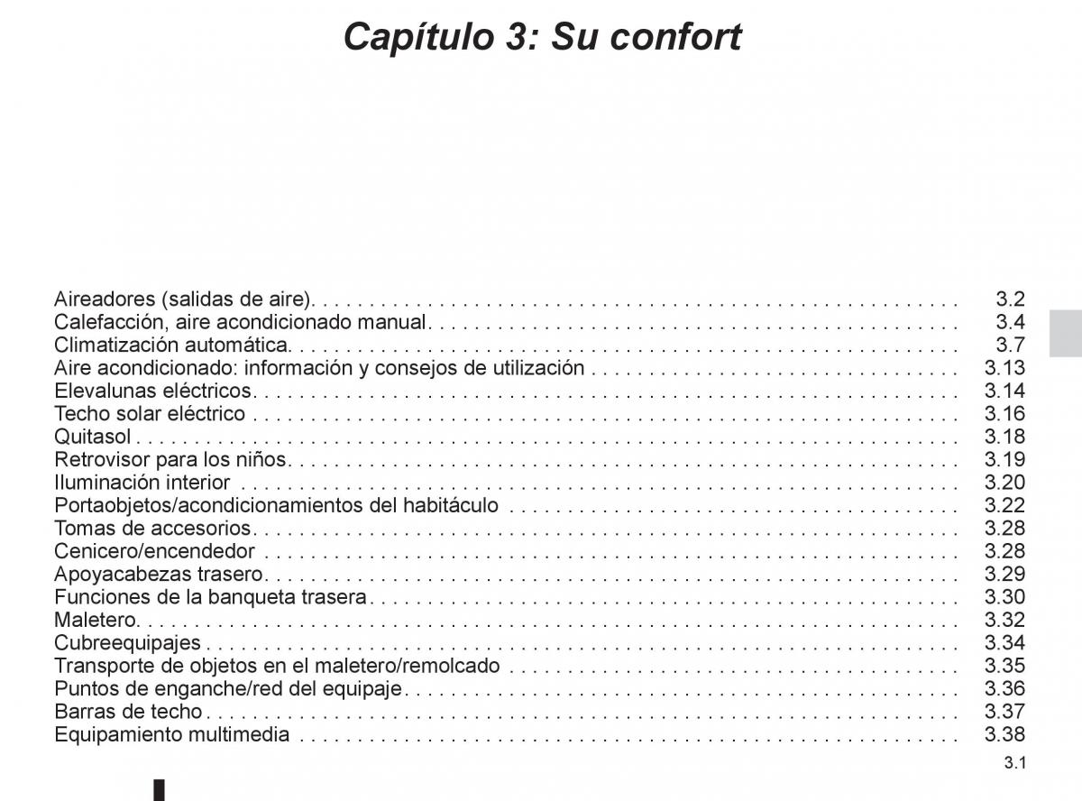 Renault Koleos manual del propietario / page 121