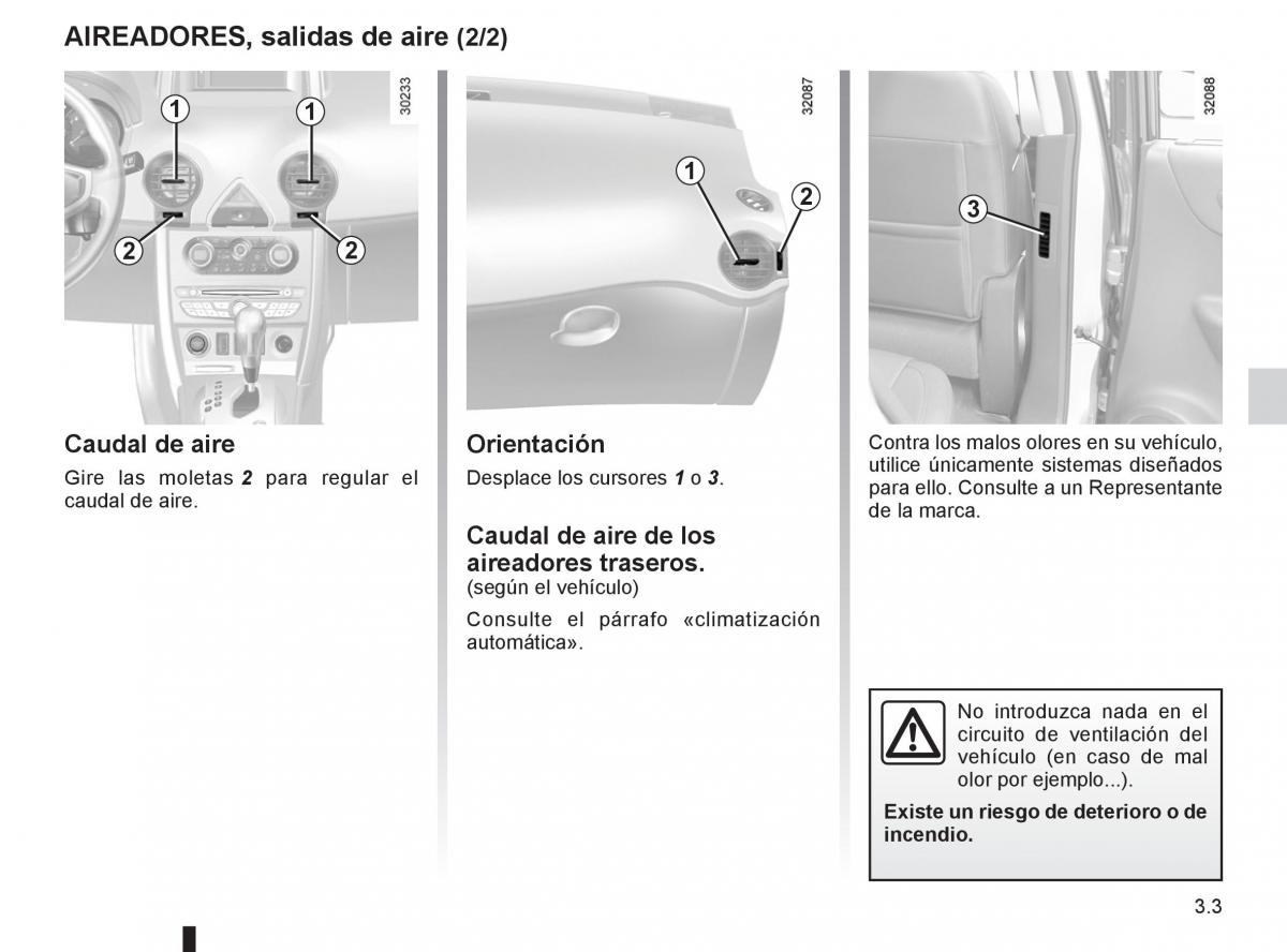 Renault Koleos manual del propietario / page 123