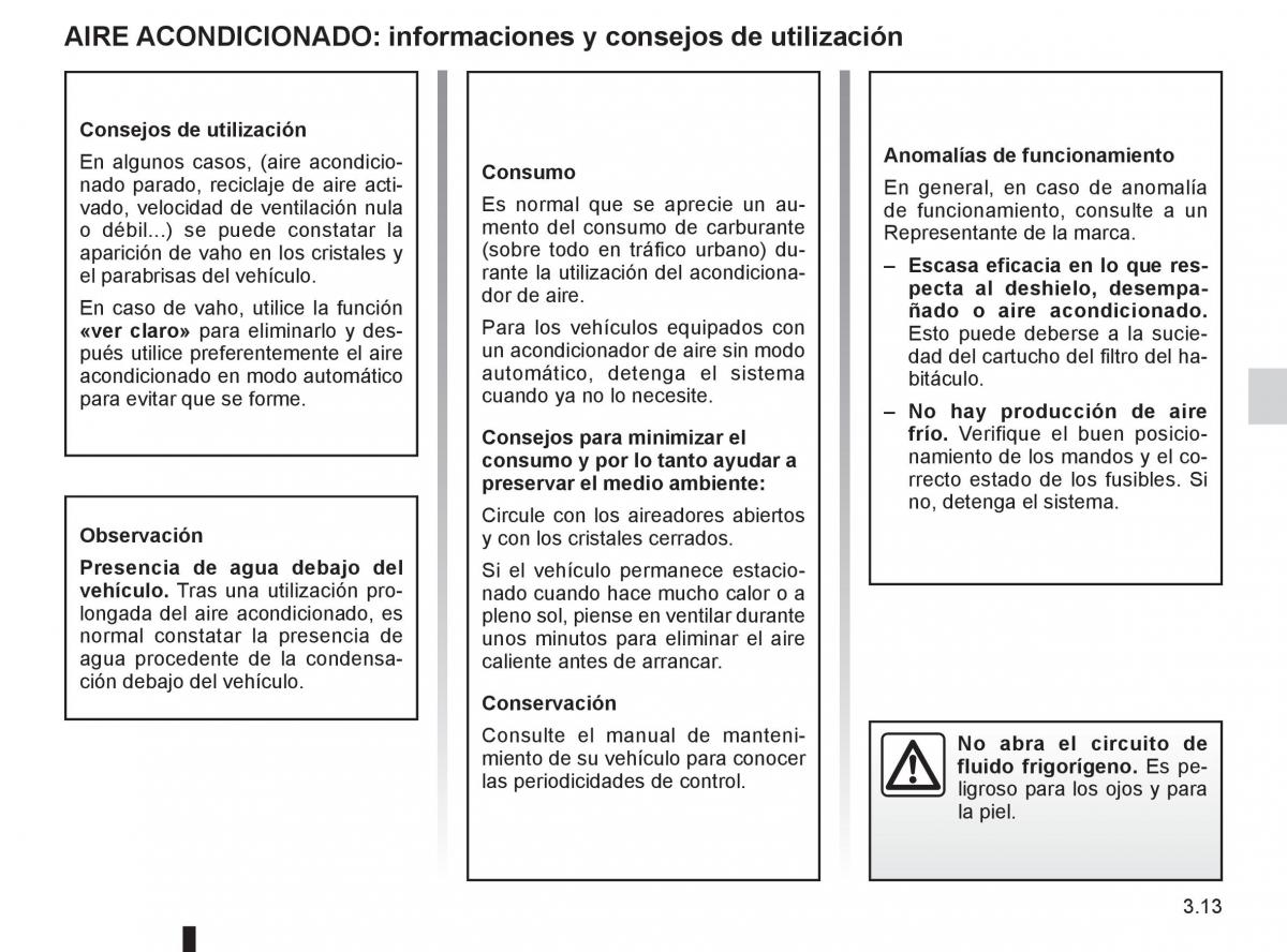 Renault Koleos manual del propietario / page 133