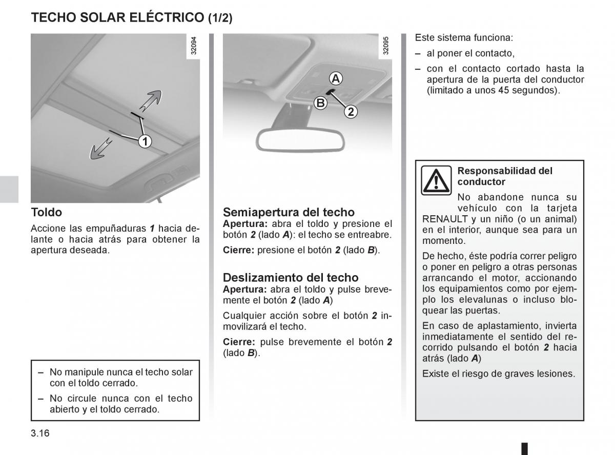 Renault Koleos manual del propietario / page 136