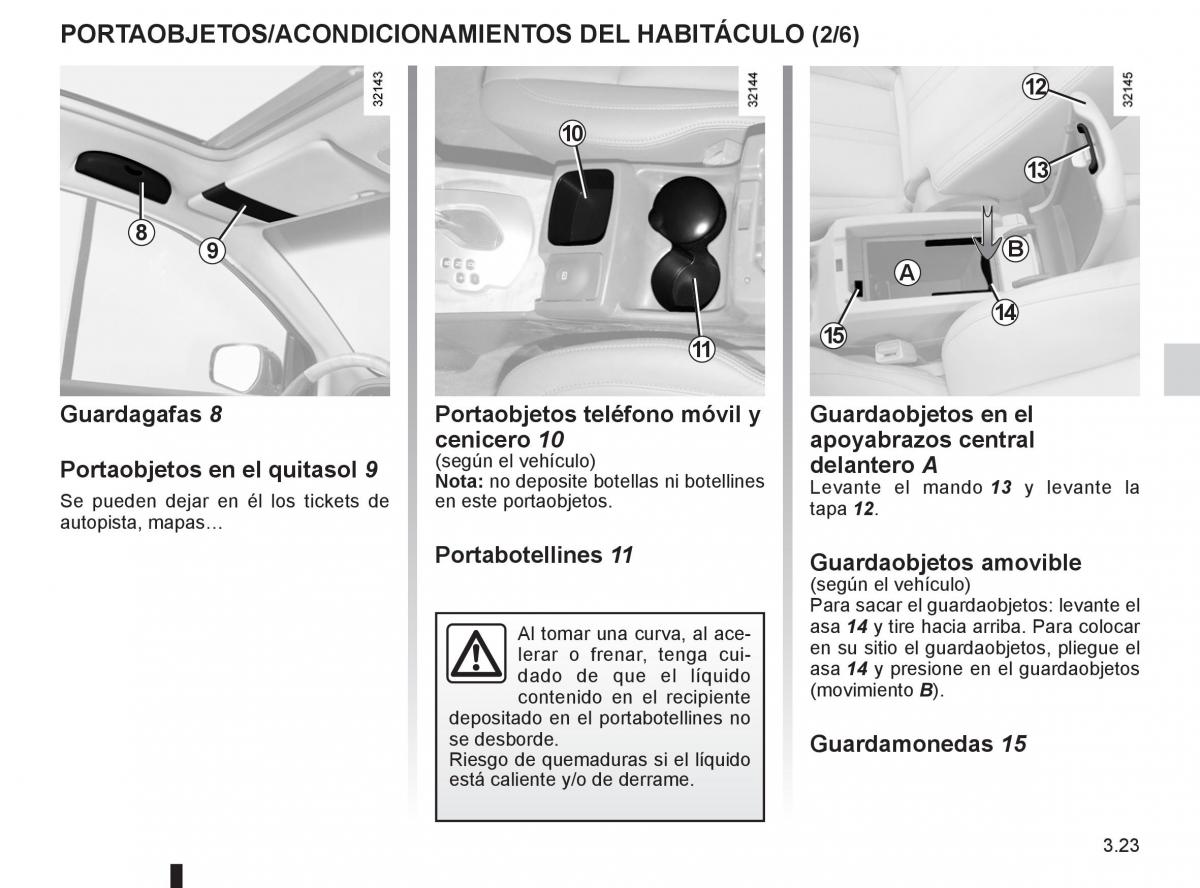 Renault Koleos manual del propietario / page 143