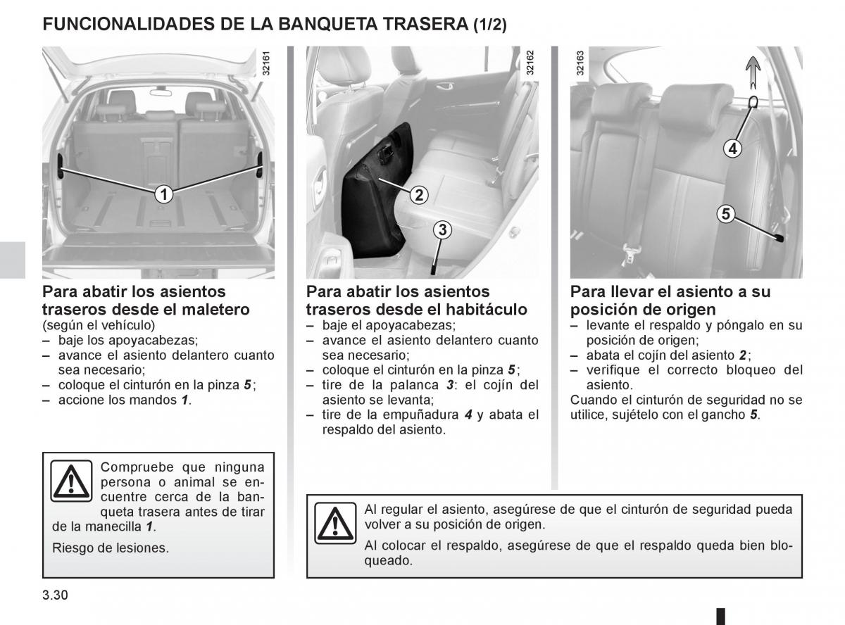 Renault Koleos manual del propietario / page 150