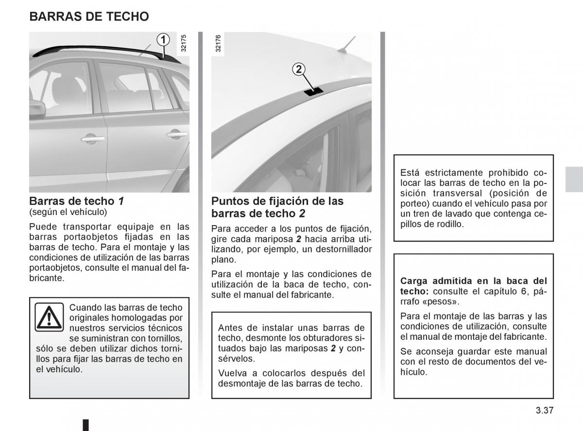 Renault Koleos manual del propietario / page 157