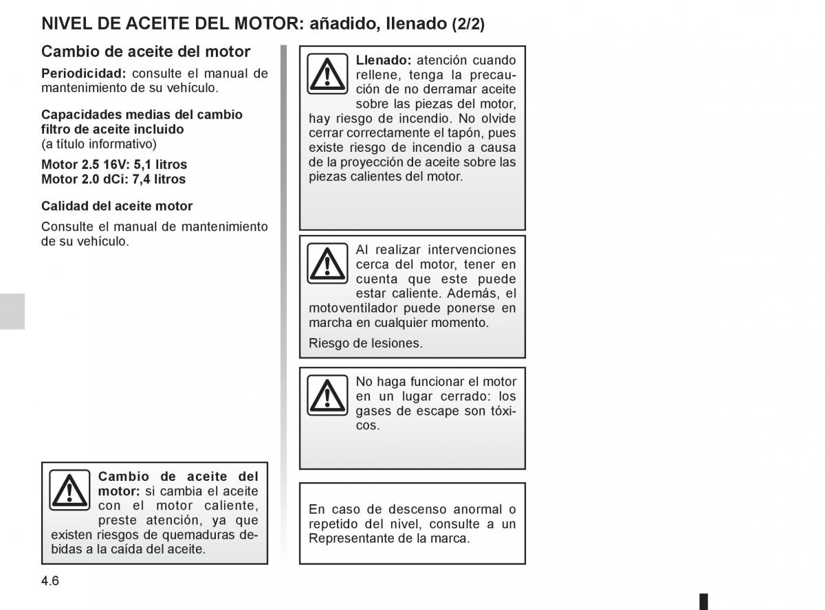 Renault Koleos manual del propietario / page 164